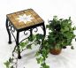 Preview: DanDiBo Flower Stool Mosaic Square 21 cm Flower Stand 12015 Side Table Plant Stand Mosaic Table Small