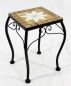 Preview: DanDiBo Flower Stool Mosaic Angular 38 cm Flower Stand 12015 Side Table Plant Stand Mosaic Table Small