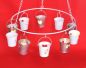 Preview: Ceiling chandelier 786243 Tealight holder Candle holder D-36 cm Metal hanging chandelier