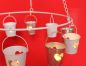 Preview: Ceiling chandelier 786243 Tealight holder Candle holder D-36 cm Metal hanging chandelier