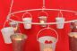 Preview: Ceiling chandelier 786243 Tealight holder Candle holder D-36 cm Metal hanging chandelier