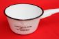 Preview: Cooking pot with handle 51227 White enamelled enamel casserole enamel pot enamel