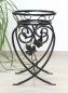 Preview: DanDiBo Flower Stand Metal Black 49 cm Flower Stool KW420 Plant Column Plant Stand Flower Column Small