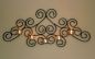 Preview: Tea light holder "PALACE" Wall mounted candelabra 63 cm Tea light holder Candle holder