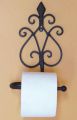 Preview: Toilettenrollenhalter 92083 Toilettenpapierhalter 26cm aus Metall Wandhalter