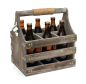 Preview: DanDiBo Bierträger aus Holz mit Öffner 93860 Flaschenträger Flaschenöffner Flaschenkorb Männerhandtasche Männergeschenke