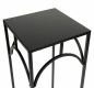 Preview: DanDiBo Blumenhocker Metall Schwarz Eckig 50 - 70 cm Blumenständer 96132 3er Set Beistelltisch Blumensäule Modern Pflanzenständer Pflanzenhocker