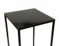 Preview: DanDiBo Flower Stool Metal Black Square 62.5 cm Flower Stand Side Table 434 Flower Column Modern Plant Stand Plant Stool