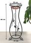 Preview: DanDiBo Flower Column Metal Black 90 cm Flower Stand KW405 Plant Column Plant Stand Flower Stool