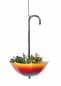 Preview: DanDiBo hanging basket metal hanging basket with pot indoor outdoor umbrella hanging plants 72 cm 96258 L plant hanger flower hanger pot hanger flowers