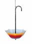 Preview: DanDiBo hanging basket metal hanging basket with pot indoor outdoor umbrella hanging plants 72 cm 96258 L plant hanger flower hanger pot hanger flowers