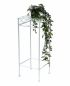 Preview: DanDiBo Flower Stool White Metal Angular 60 cm Flower Stand 96314 M Side Table Flower Column Modern Plant Stand Plant Stool