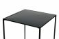 Preview: DanDiBo Coffee Table Black Metal L Side Table Living Room 96252 Table Side Table 52 cm Sofa Table Kitchen Table Modern