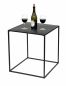 Preview: DanDiBo Coffee Table Black Metal L Side Table Living Room 96252 Table Side Table 52 cm Sofa Table Kitchen Table Modern