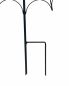 Preview: DanDiBo climbing support garden metal black umbrella climbing trellis flowers climbing plants roses ground plug climbing support flower holder climbing column