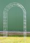 Preview: DanDiBo Galvanised rose arch Width 140 cm Round arch Hot-dip galvanised Weatherproof Solid solid iron climbing support