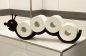 Preview: DanDiBo Toilettenpapierhalter Holz Schwarz Raupe Klopapierhalter Wand WC Rollenhalter Ersatzrollenhalter