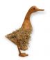 Preview: DanDiBo Deko Figur Ente Nr.58 Vogel aus Holz Skulptur Braun 30 cm Holzvogel Handgeschnitzt Stehend Tierfigur Schnitzskulptur