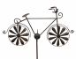 Preview: DanDiBo Gartenstecker Metall Fahrrad XL 135 cm Rad Rost Braun 96004 Windspiel Windrad Wetterfest Gartendeko Garten Gartenstab Bodenstecker