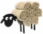 Preview: DanDiBo towel rail standing black sheep 3.0 towel rack guest bathroom guest towel rail