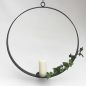 Preview: Metal candle holder Round diameter 50 cm Candle holder Hanging chandelier