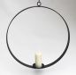 Preview: Metal candle holder Round diameter 50 cm Candle holder Hanging chandelier