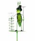 Preview: DanDiBo metal rain gauge with ground spike 140 cm grasshopper 585905 rain gauge weatherproof garden decoration garden plug ground plug