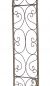 Preview: DanDiBo Rose arch metal 254x159 cm Brown 96025 Archway Garden gate Iron climbing aid Trellis Round arch without door