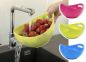 Preview: Bowl with colander Plastic 521 Blue Pasta colander Kitchen colander Washing bowl Draining colander Salad bowl Dishwasher-safe