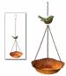 Preview: Bird Feeder Hanging Metal 70185 Feeding Station Hanging Rust Antique Bird Feeder