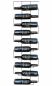 Preview: DanDiBo Wine rack Metal Black Wall Narrow 96136 Bottle rack Bottle rack Bottle holder