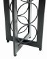 Preview: DanDiBo Design Wine Rack Metal Black Standing 96323 X 80 cm Bottle Rack Bottle Rack Bottle Holder Wine Rack