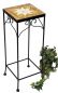 Preview: DanDiBo flower stool mosaic square 54 cm flower stand 12012 side table plant stand mosaic table