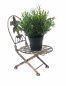 Preview: Flower stool chair foldable metal flower stand plant stand 32 cm doll's chair