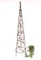 Preview: Growth support Pyramid 082547 made from metal 95cm to 164cm Fence Stake (L - 142 cm)