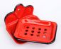 Preview: Soap dish 618 Soap holder 13cm enamelled Cottage Style Enamel Soap  (red)