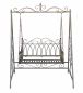 Preview: DanDiBo Hollywood swing metal 2 seater antique vintage 18688 wrought iron garden swing garden