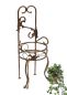 Preview: DanDiBo Flower Stool Metal Bronze Gold 10-1105 Flower Stand Modern Plant Stand Plant Stool Plant Column