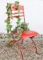 Preview: DanDiBo bistro chair metal red 18621 folding chair garden chair folding metal chair chair vintage