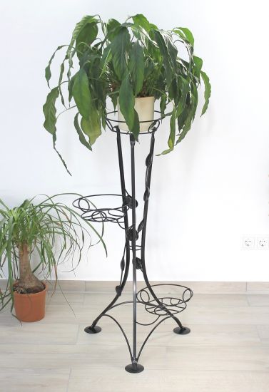 Blumentreppe KW041 Blumenständer Blumensäule 100 cm Pflanzsäule Pflanzenständer