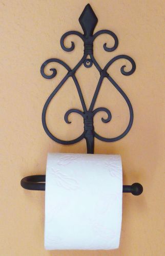 Toilettenrollenhalter 92083 Toilettenpapierhalter 26cm aus Metall Wandhalter