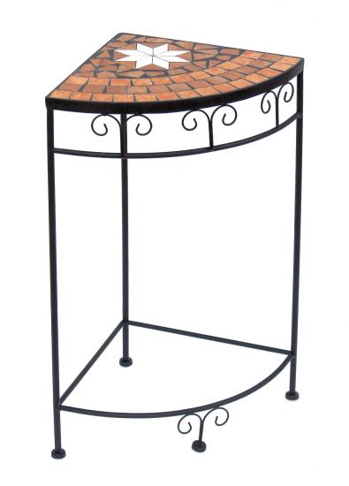 DanDiBo flower stool mosaic corner shelf 62 cm flower stand 12013 side table plant stand mosaic table corner