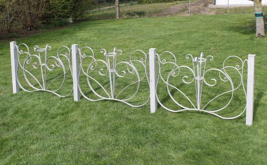 Pfosten aus Aluminium Gartenzaun 80 cm Zaunelemente Aluzaun Alu Pfosten