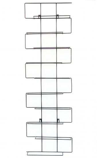 DanDiBo Wine rack Metal Black Wall Narrow 96136 Bottle rack Bottle rack Bottle holder