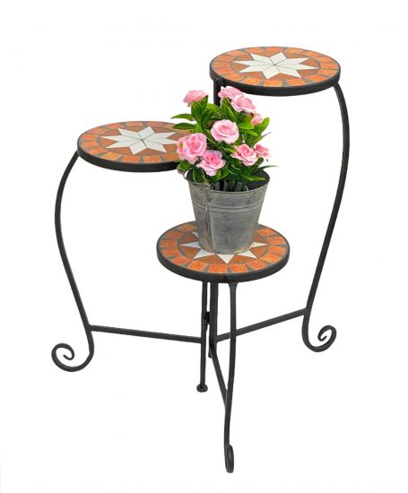 Flower stage Merano 12020 Mosaic 55cm Flower stand Flowe shelf Flowerpot stand