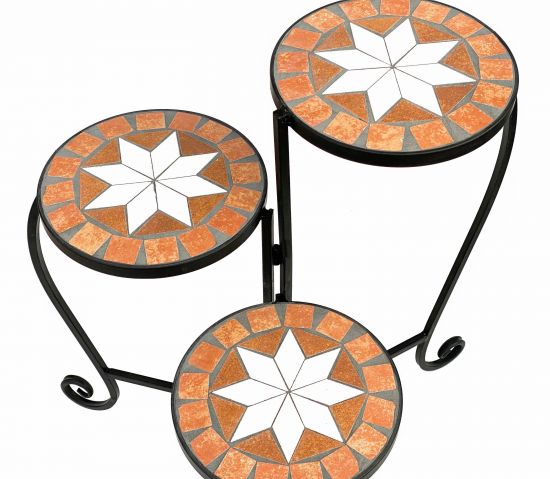 Flower stage Merano 12020 Mosaic 55cm Flower stand Flowe shelf Flowerpot stand