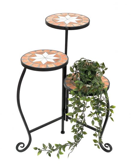 Flower stage Merano 12020 Mosaic 55cm Flower stand Flowe shelf Flowerpot stand