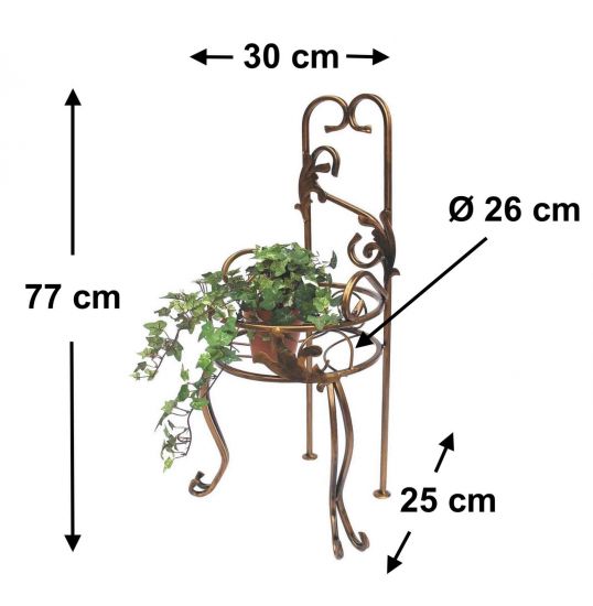 DanDiBo Flower Stool Metal Bronze Gold 10-1105 Flower Stand Modern Plant Stand Plant Stool Plant Column