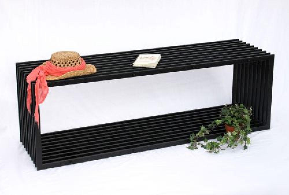 Bench D-Stil 150cm modern Garden bench 10103 Bench made from metal Flower bench