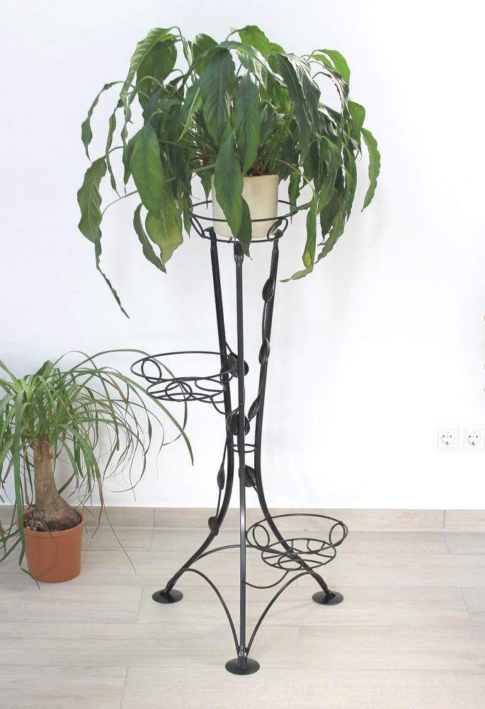 Blumentreppe KW041 Blumenständer Blumensäule 100 cm Pflanzsäule Pflanzenständer